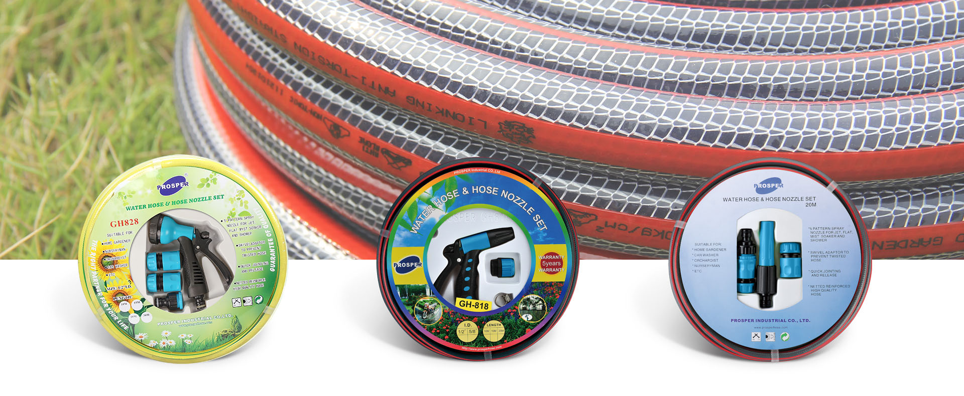 Garden hose set